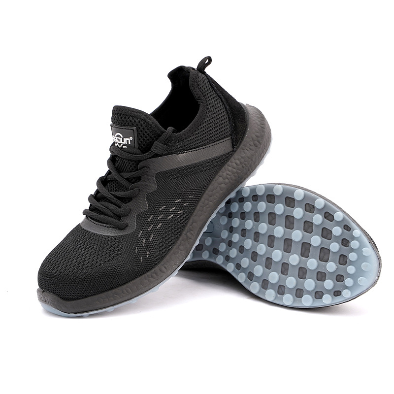 巴盾6503輕便透氣工地防砸安全鞋圖片3