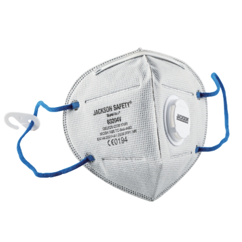 金佰利JACKSON 63204V KN95活性炭折疊式防塵口罩