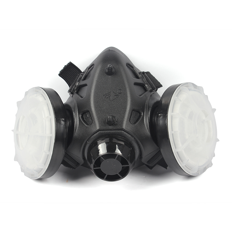 勞衛301-12雙濾盒半面罩防塵面具圖片