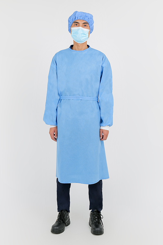 永霏M230連身式SMS無紡布一次性使用隔離衣圖片1