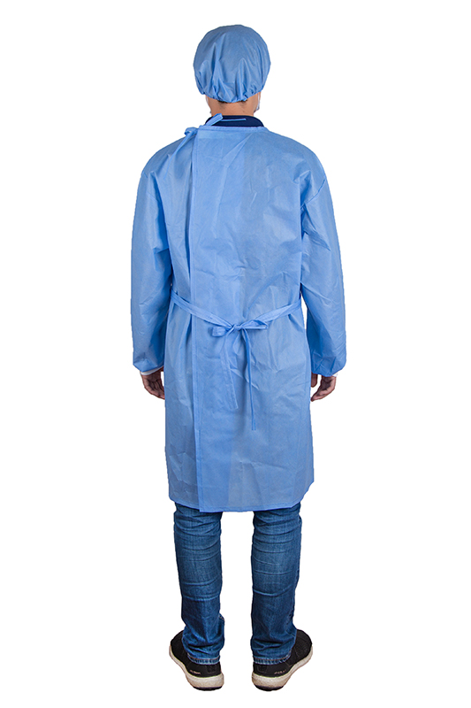 永霏M230連身式SMS無紡布一次性使用隔離衣圖片2