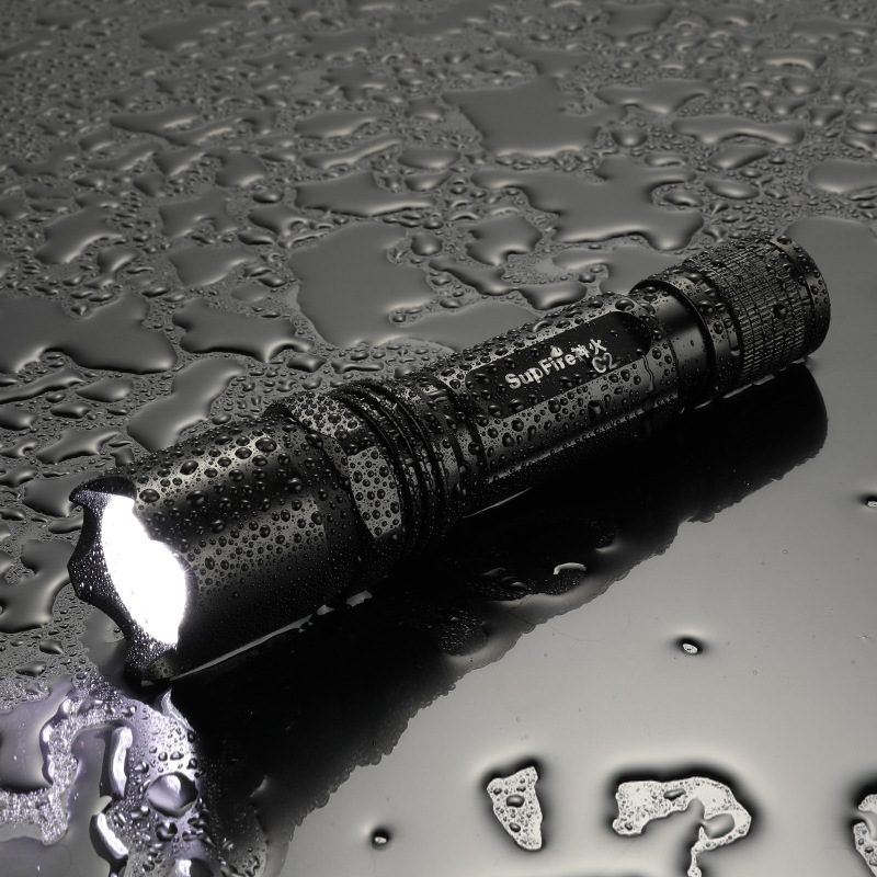 神火C2 LED強光大容量防水手電筒手電筒圖片2
