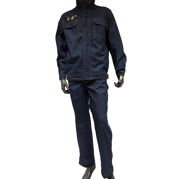 永霏A級牛仔阻燃服套裝圖片