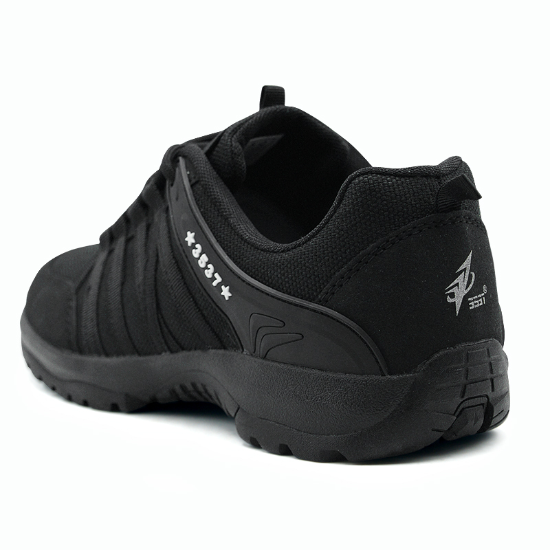 3537黑色訓練耐磨戶外輕便勞保鞋