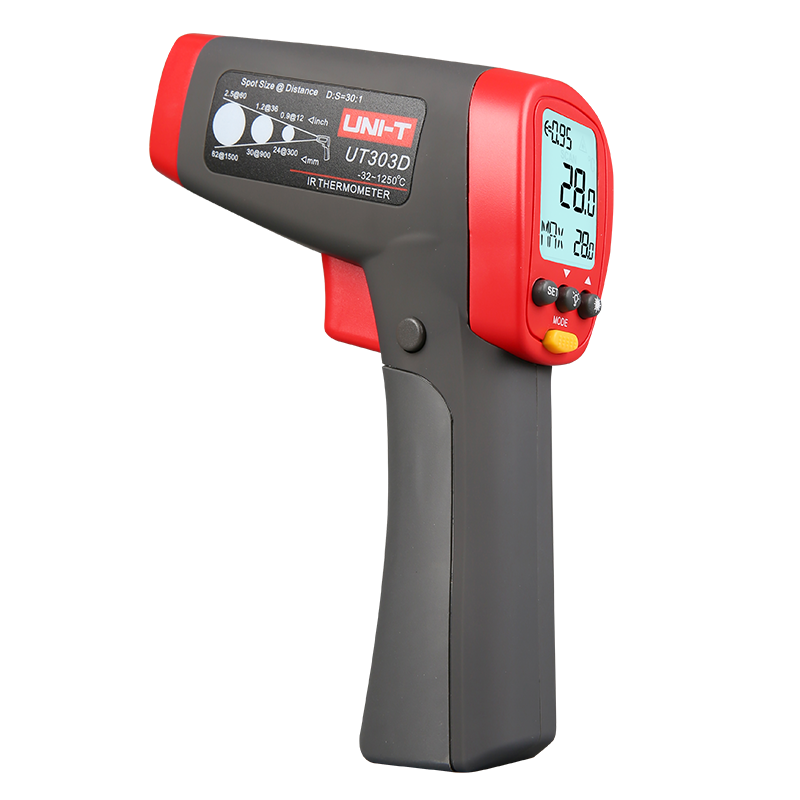 優(yōu)利德UT303D非接觸手持紅外測(cè)溫儀圖片