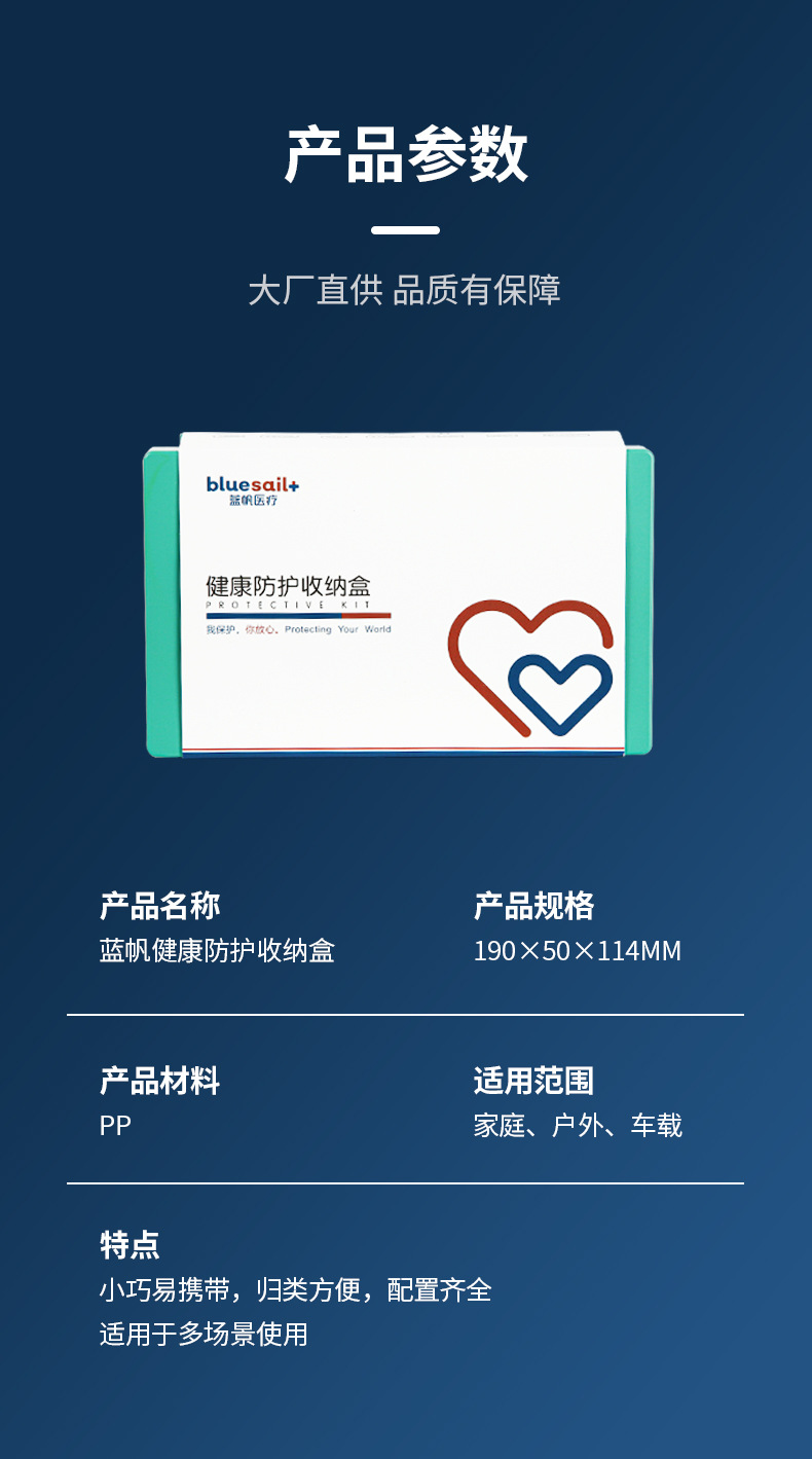 藍帆醫療FY-A001健康防護盒圖片3
