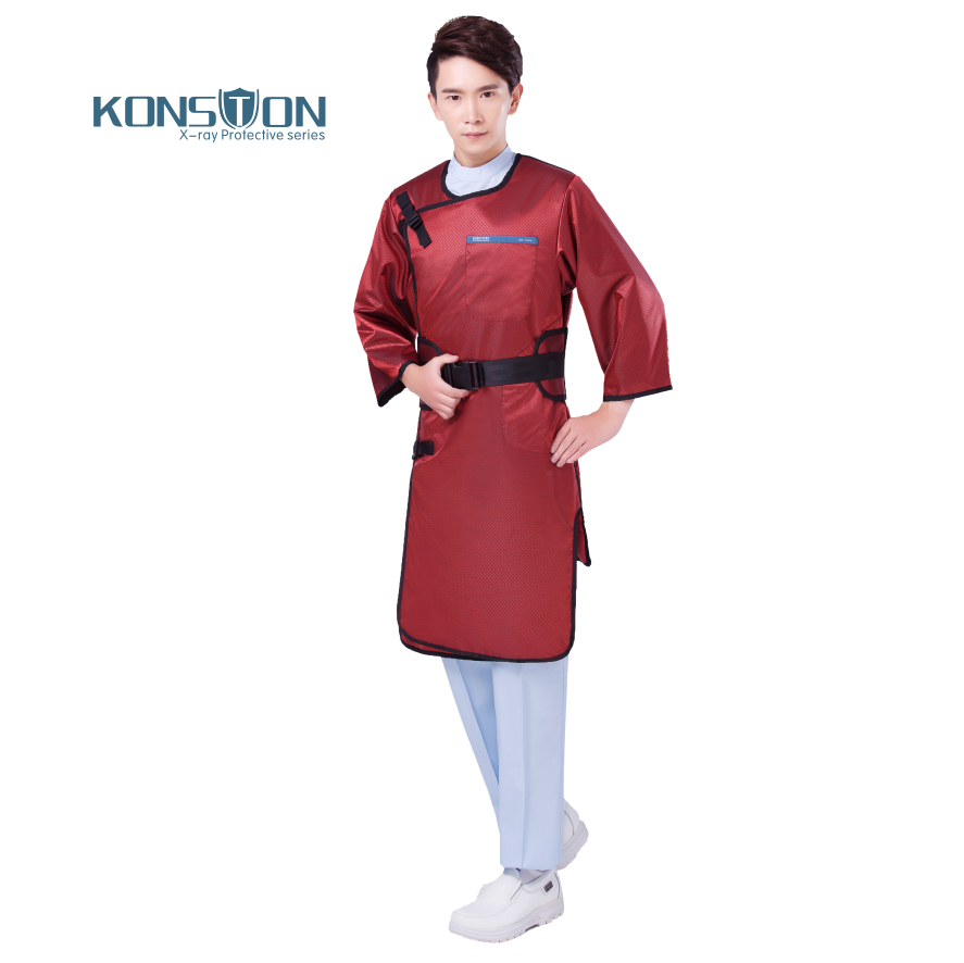 康仕盾LF003B連體雙面式長袖無鉛鉛衣圖片