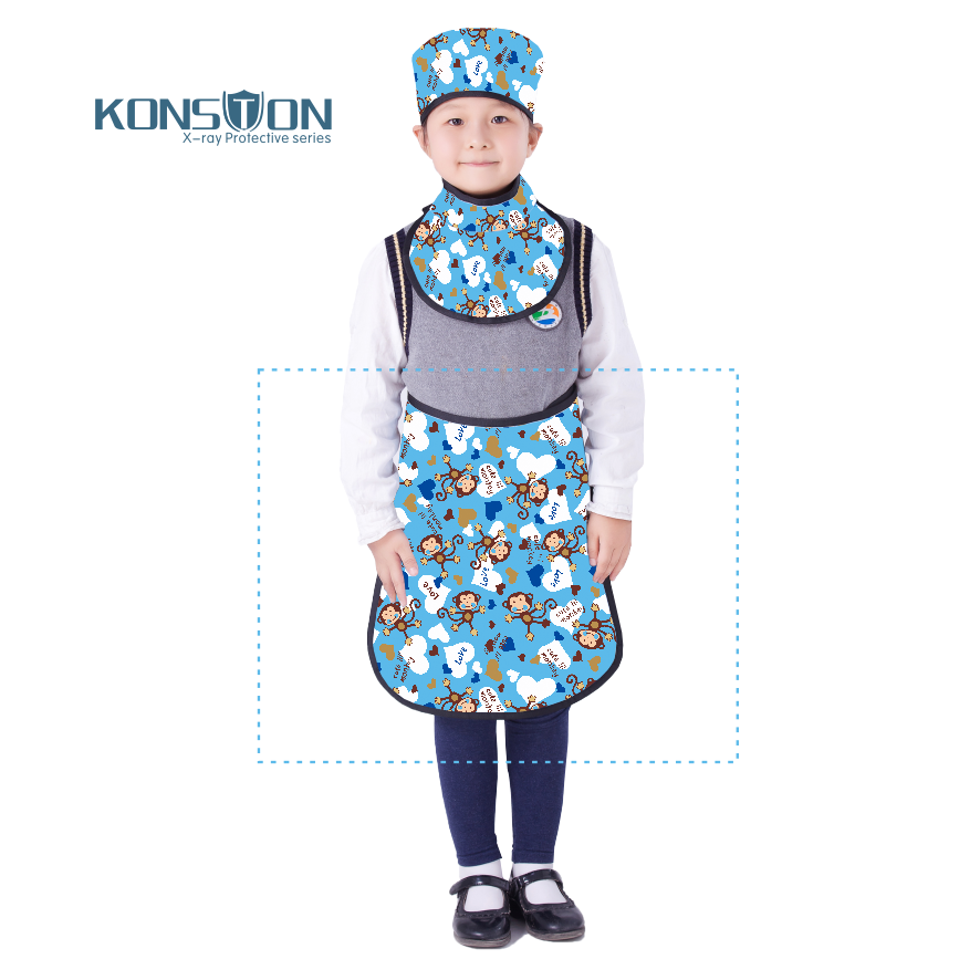 康仕盾KSDA022C兒童性腺鉛短圍裙圖片