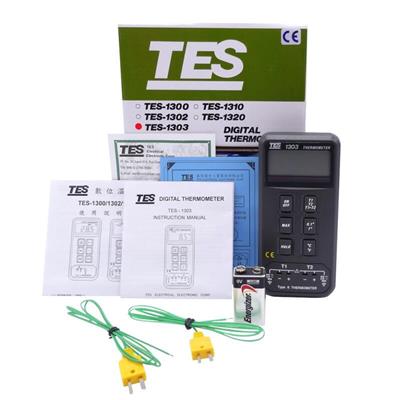 臺灣泰仕TES-1303溫度表溫度計圖片1