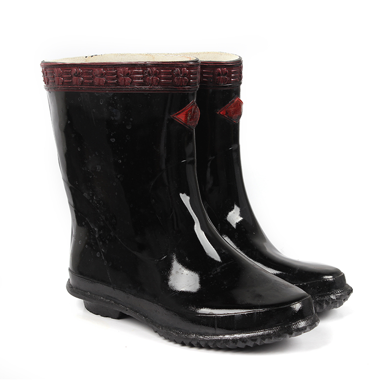 征安30KV橡膠絕緣靴圖片3