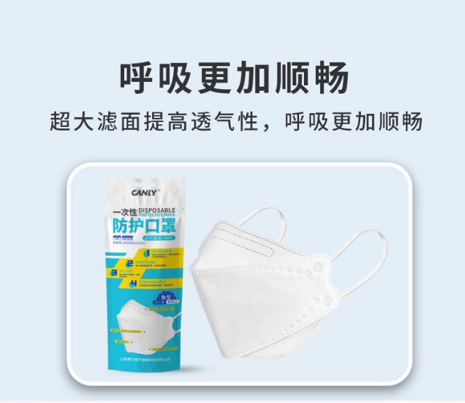 康力醫療一次性防護口罩圖片