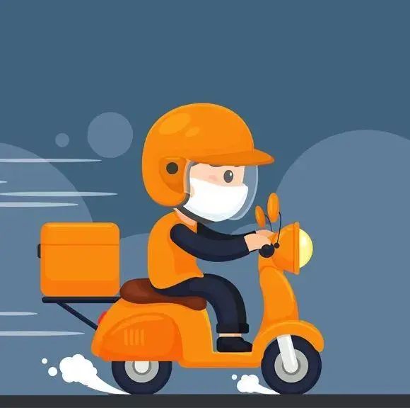 外賣快遞小哥如何做好個人防護之新冠肺炎防控圖片