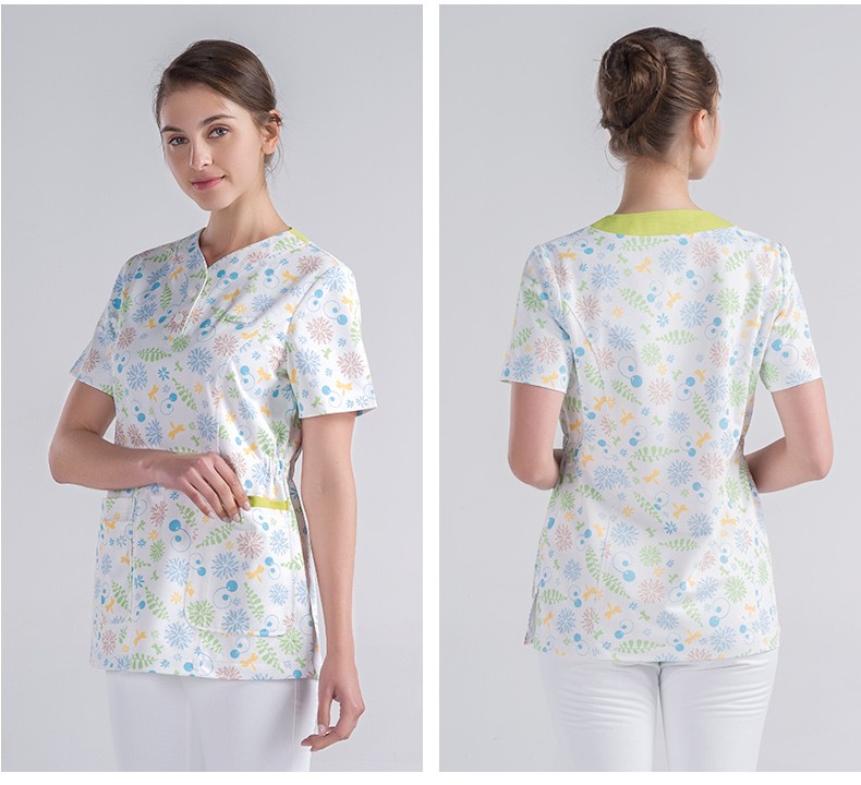 樂倍康NA110果色生香短袖護(hù)士服圖片1