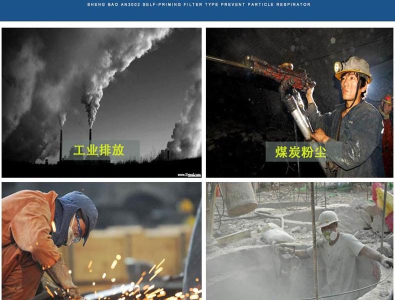 生寶3002防塵面具圖片3