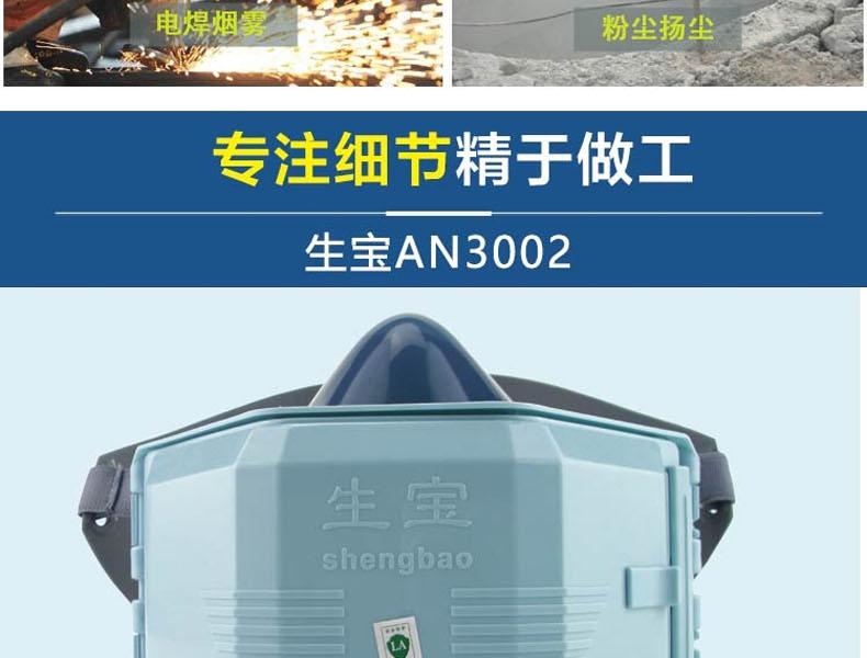 生寶3002防塵面具圖片4