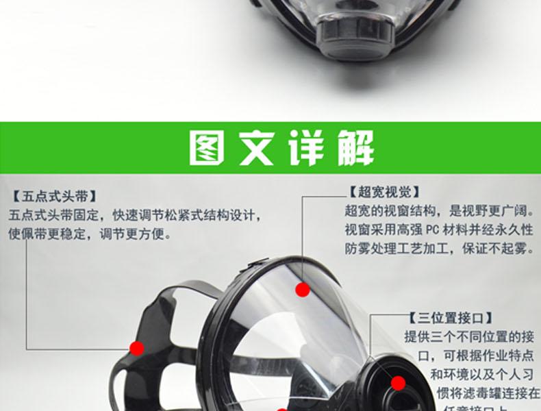 生寶M600防毒面具圖片9