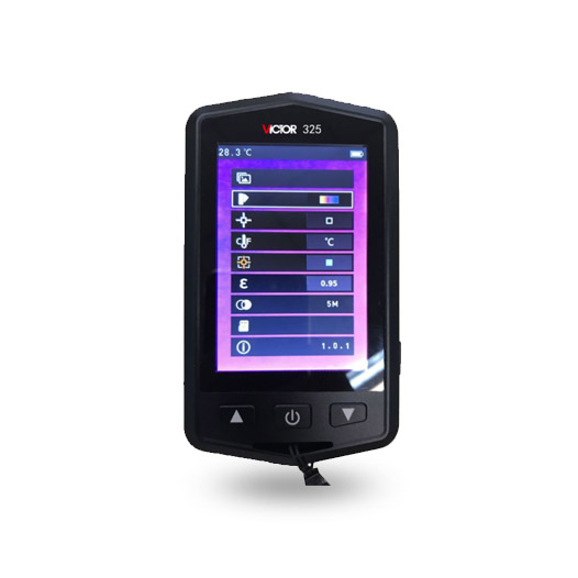 勝利儀器325熱像卡片機紅外熱成像儀圖片