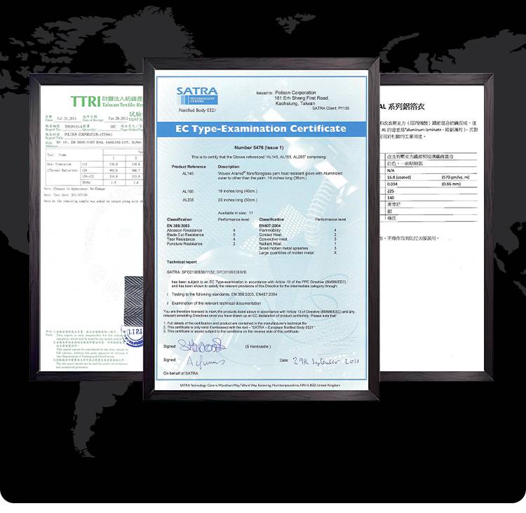藍鷹AL29K芳綸鋁箔布大衣圖片6