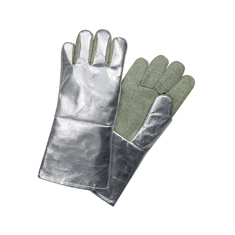 藍鷹AL145五指型鋁箔耐高溫手套圖片1