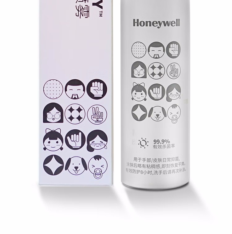 霍尼韋爾MACMOLY泡沫型小8皮膚抑菌噴霧13