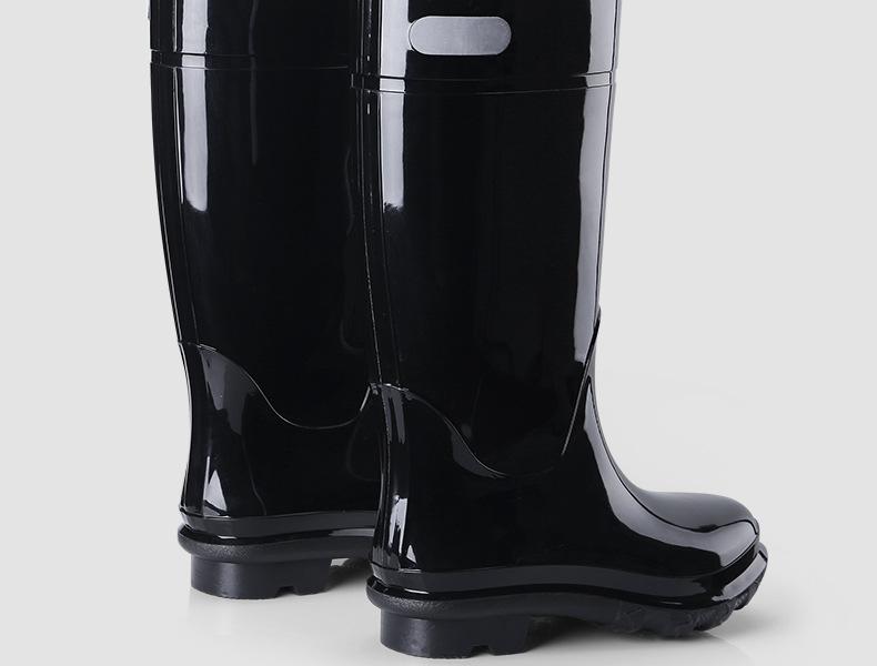 回力028高筒黑色雨靴圖片17
