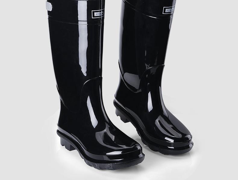 回力028高筒黑色雨靴圖片18