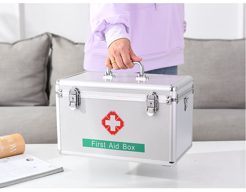 定和DH8105鋁合金急救箱手提大容量應急箱17