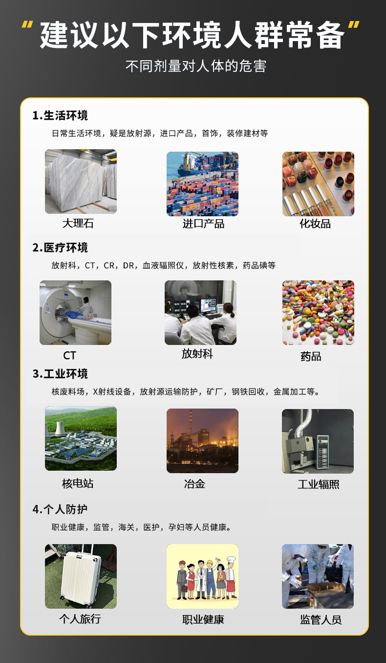 FNIRSI菲尼瑞斯GC01個(gè)人劑量核輻射檢測(cè)儀11