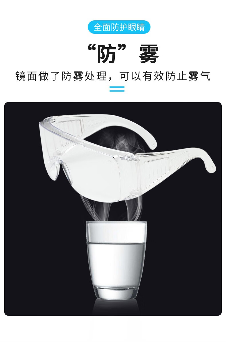 PIP 250-99-0920-AP防霧防刮擦防紫外線防護眼鏡圖片2