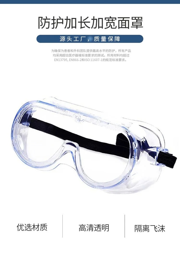 中藍(lán)醫(yī)用隔離眼罩4