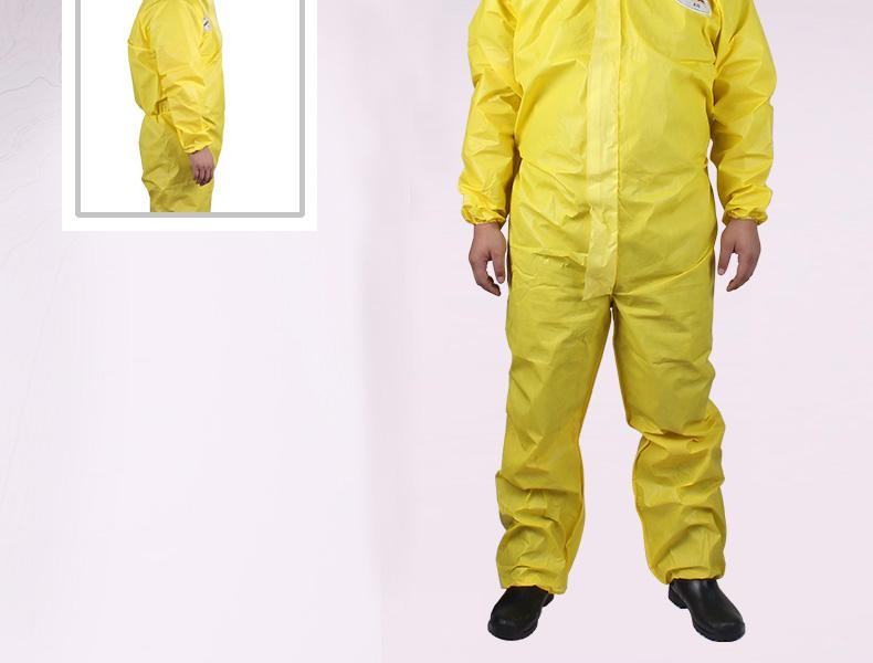 金佰利09813-01 KLEENGUARD勁衛(wèi)A70黃色防護(hù)服L圖片6
