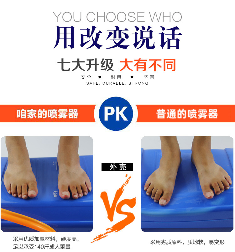 電動背負式噴霧器農用打藥高壓噴霧機16L5