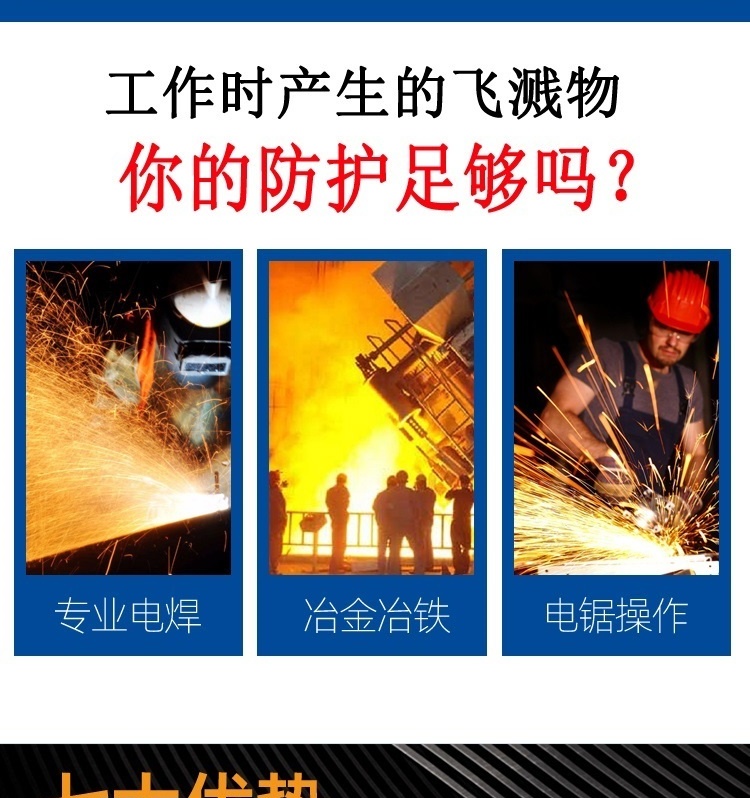 友盟AP-6830藍色防火阻燃工作服圖片4