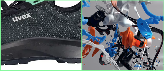 uvex新品uvex 1 x-craft planet安全鞋 新款環保安全鞋6