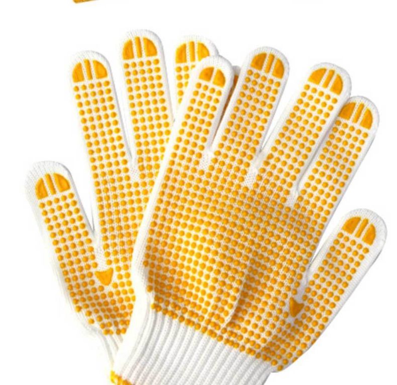 漢盾HD-720G-10掌面點塑滌棉勞保手套11