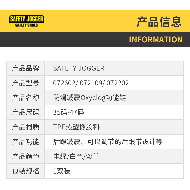 Safety Jogger鞍琸宜072401淡綠色低幫防滑減震護士鞋圖片2