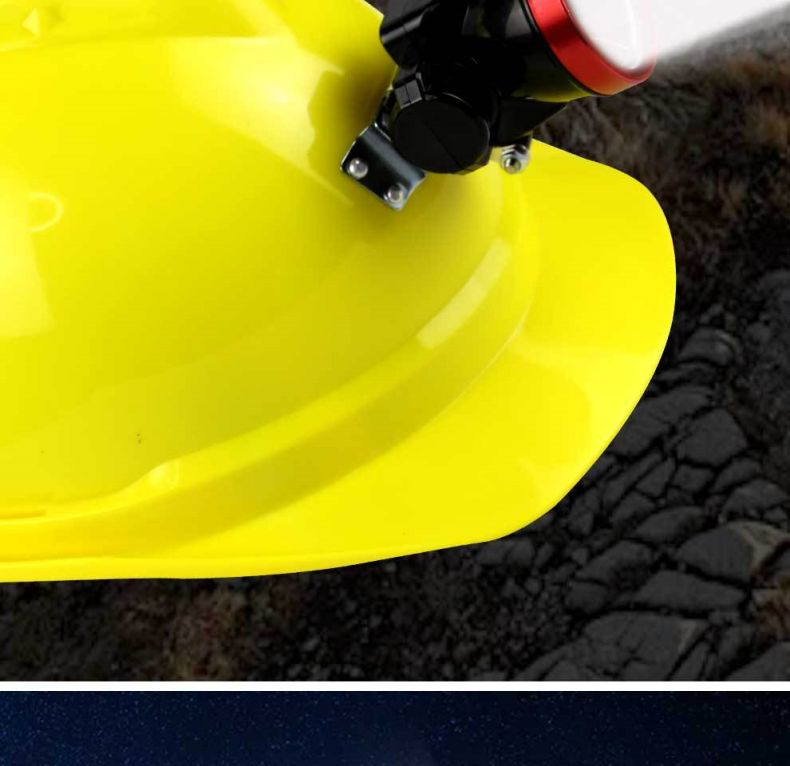 漢盾HD-HT13 ABS標準型帶礦燈安全帽2