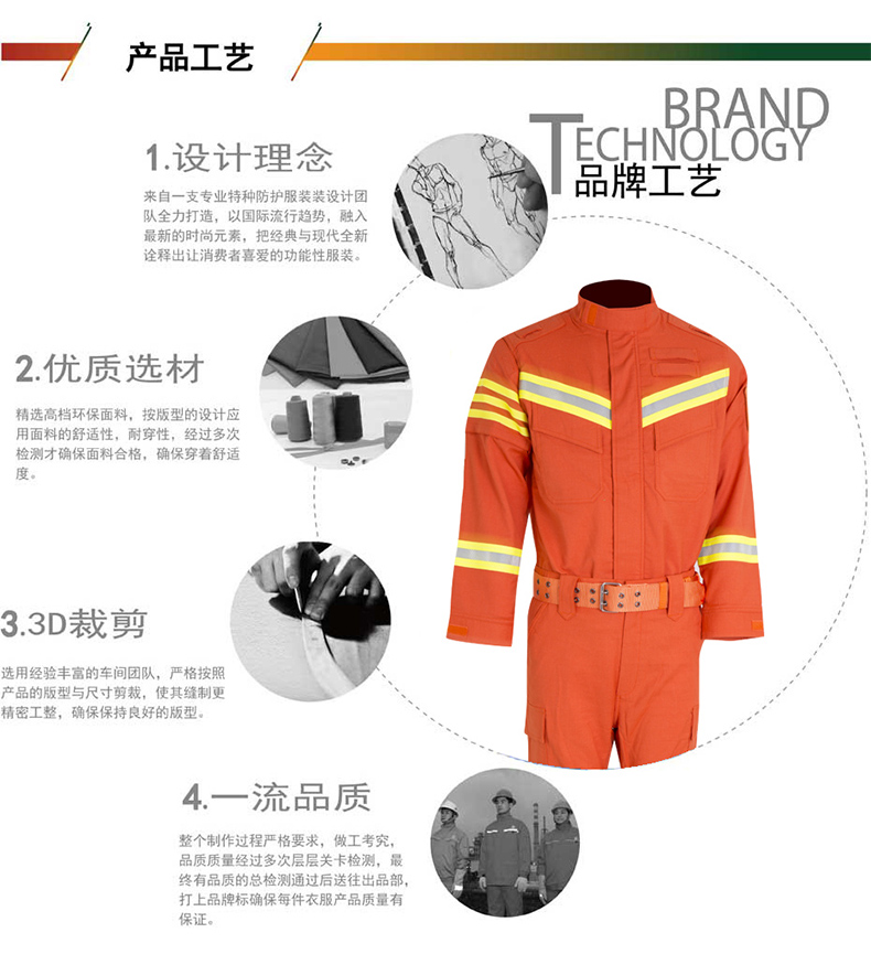 優普泰分體式消防員夏季搶險救援防護服02