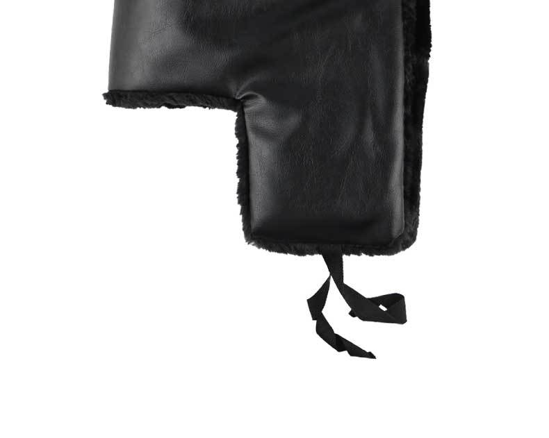 漢盾HD-HT0104皮質羊剪絨內襯防寒安全帽9