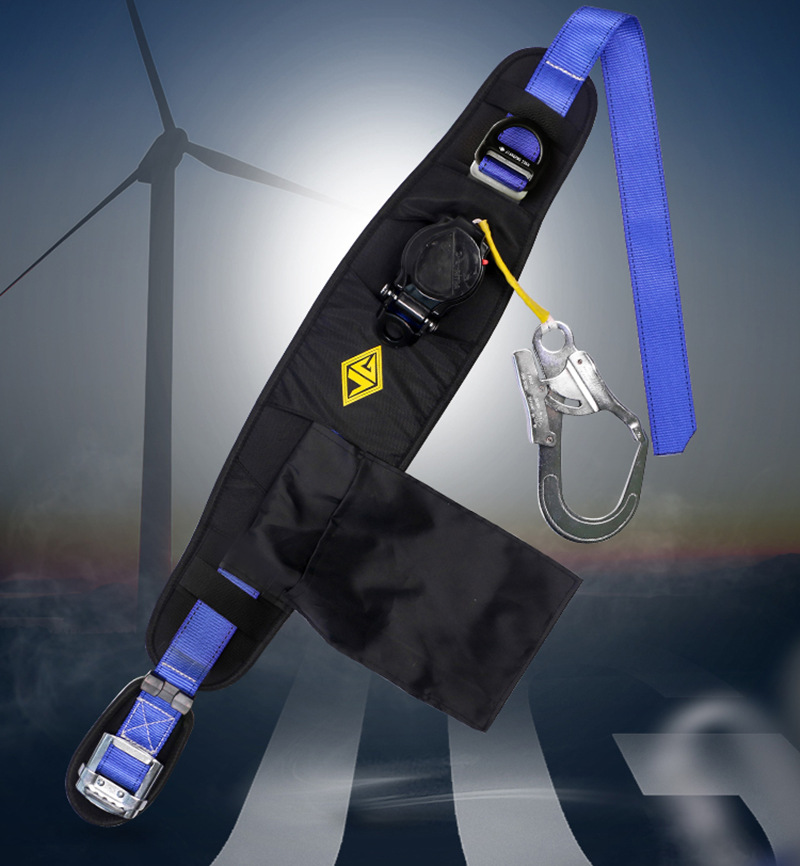 建鋼680123高空雙背雙跨雙大鉤安全帶2