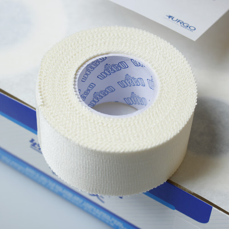 URGO優格優耐夫絲綢布膠帶粘性醫用膠帶2.5cm*9.1m5