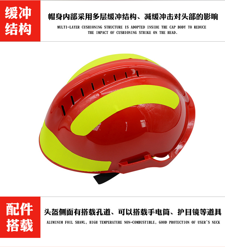 定和DH3103阻燃消防頭盔3C認(rèn)證7