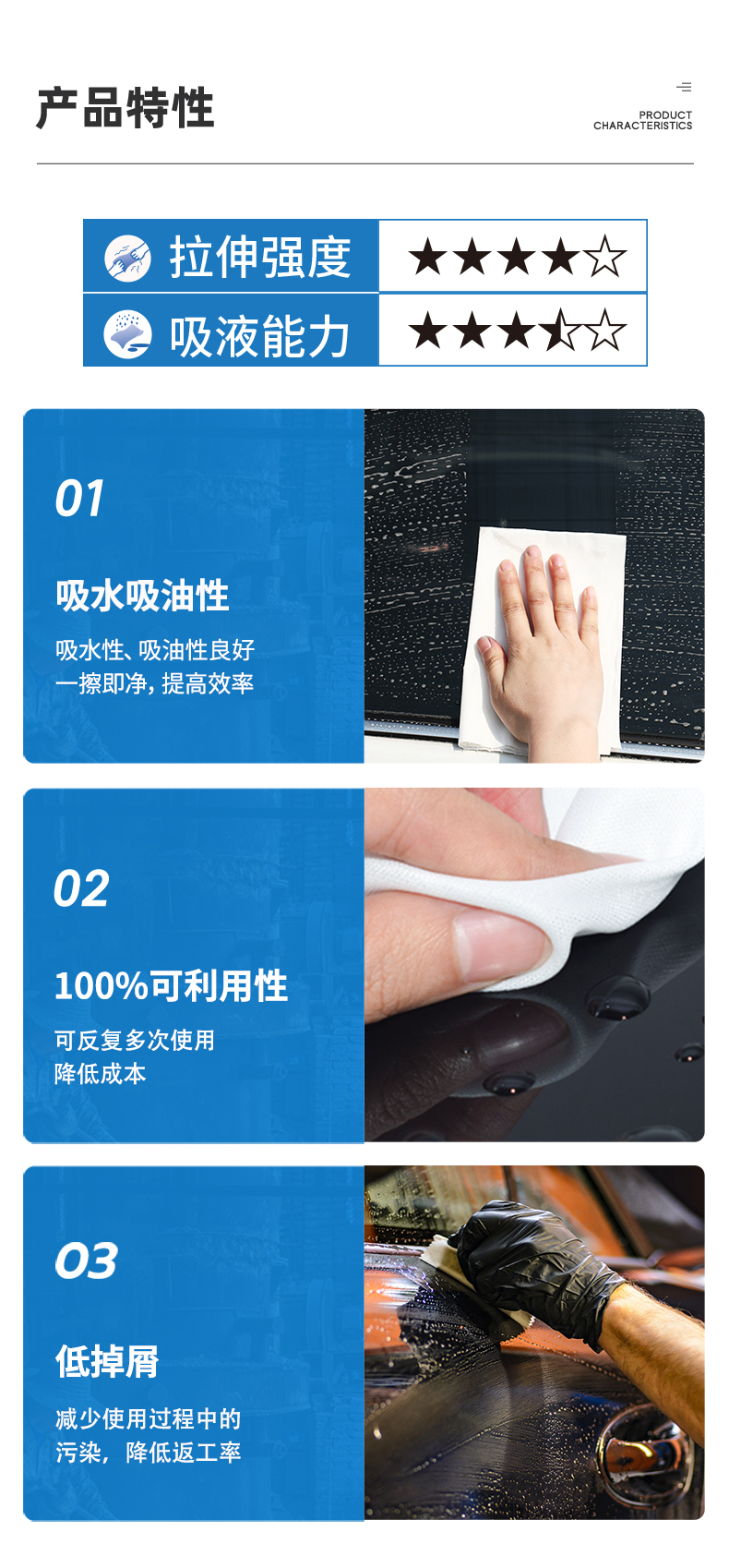 康煦KX-1451多用途擦拭布無塵擦拭紙5