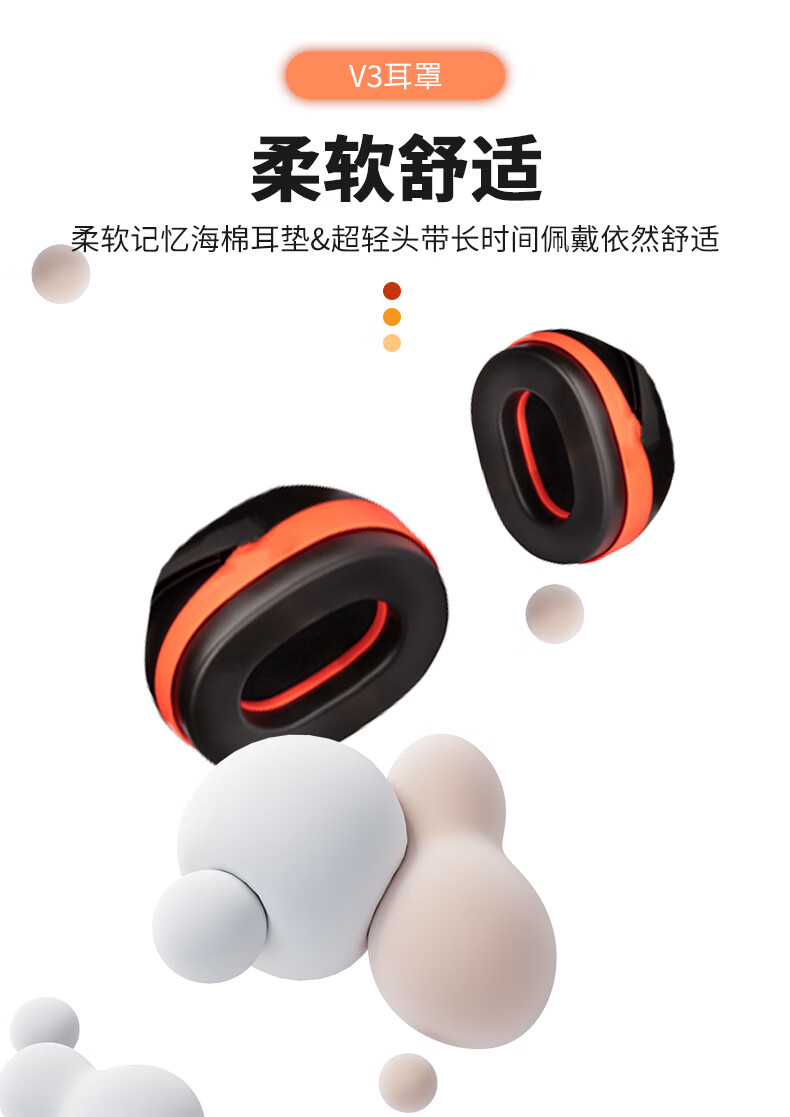 PIP 263-V3CM高強(qiáng)度塑膠頭盔插槽式防噪音耳罩2