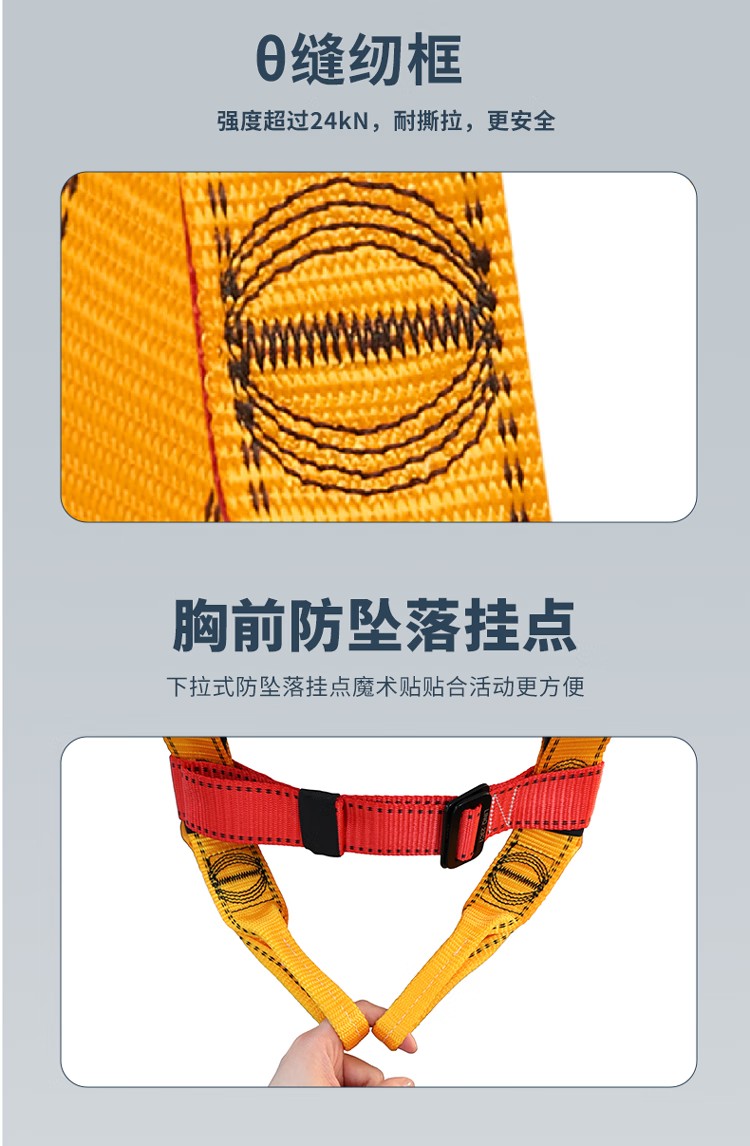PIP H002-G經(jīng)濟(jì)款雙掛點(diǎn)全身式安全帶7