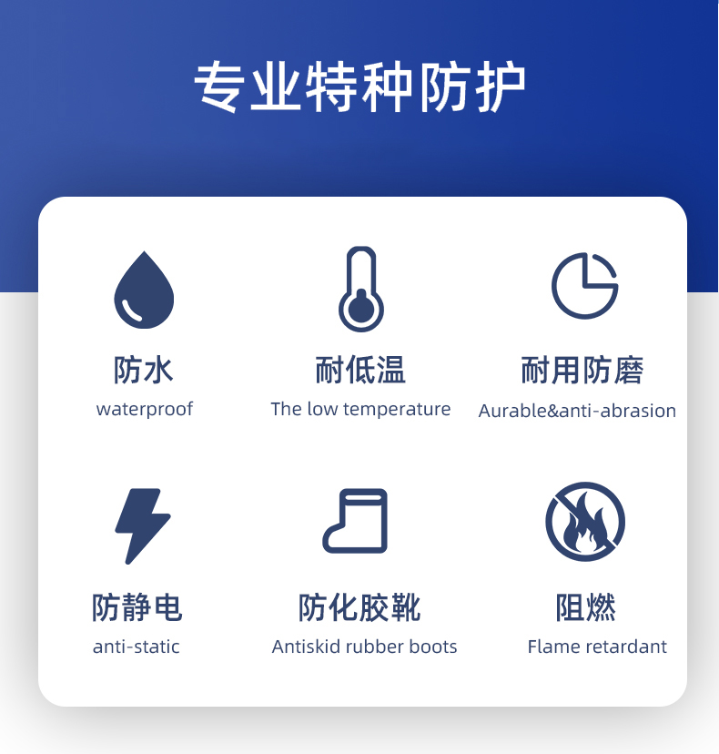 定和DH5700阻燃耐低溫液氮防護服2