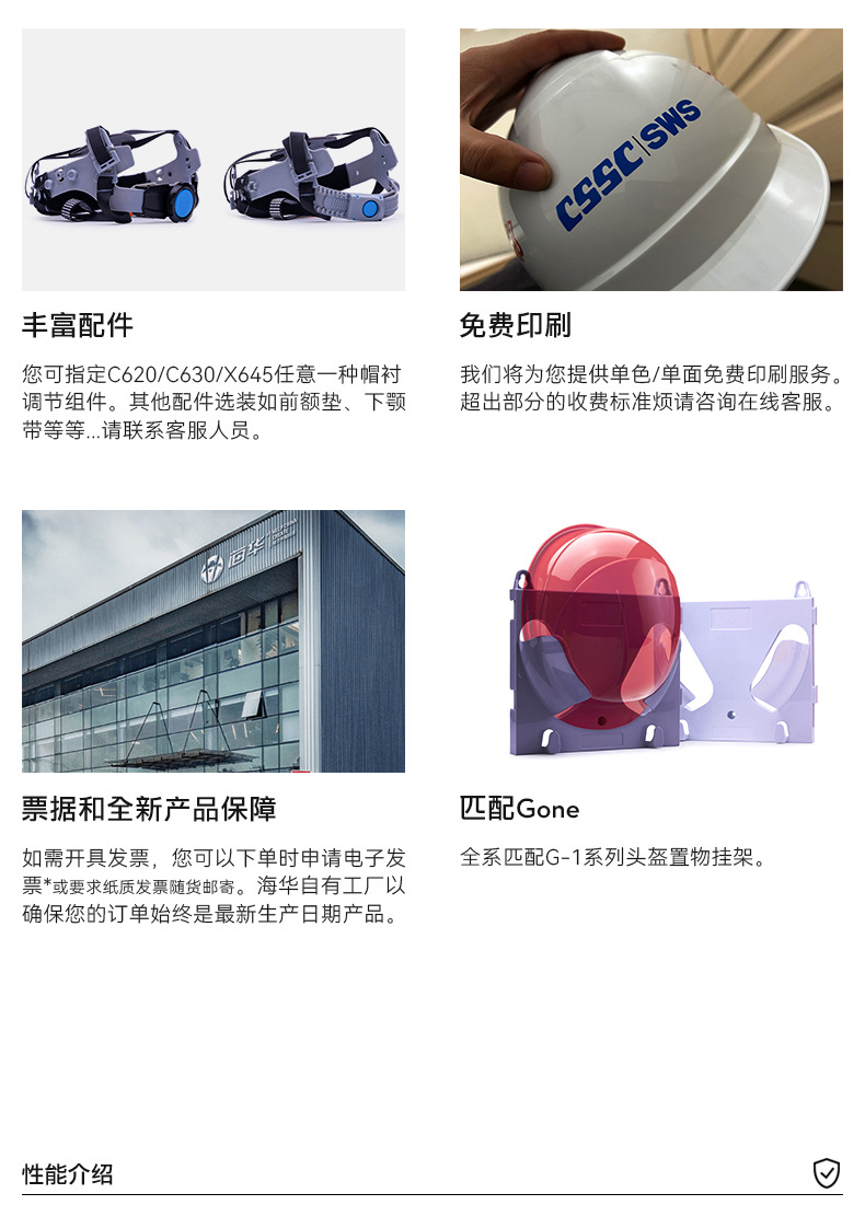 海華HH-A9型防砸防刺電絕緣工程ABS安全帽2