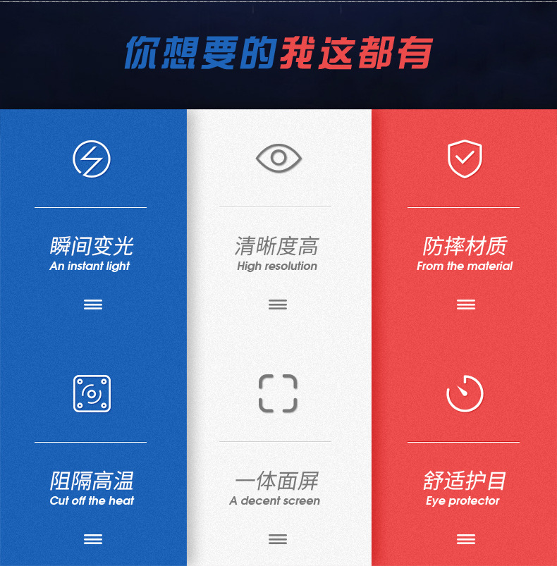 定和DH4040頭戴式自動變光電焊面罩2