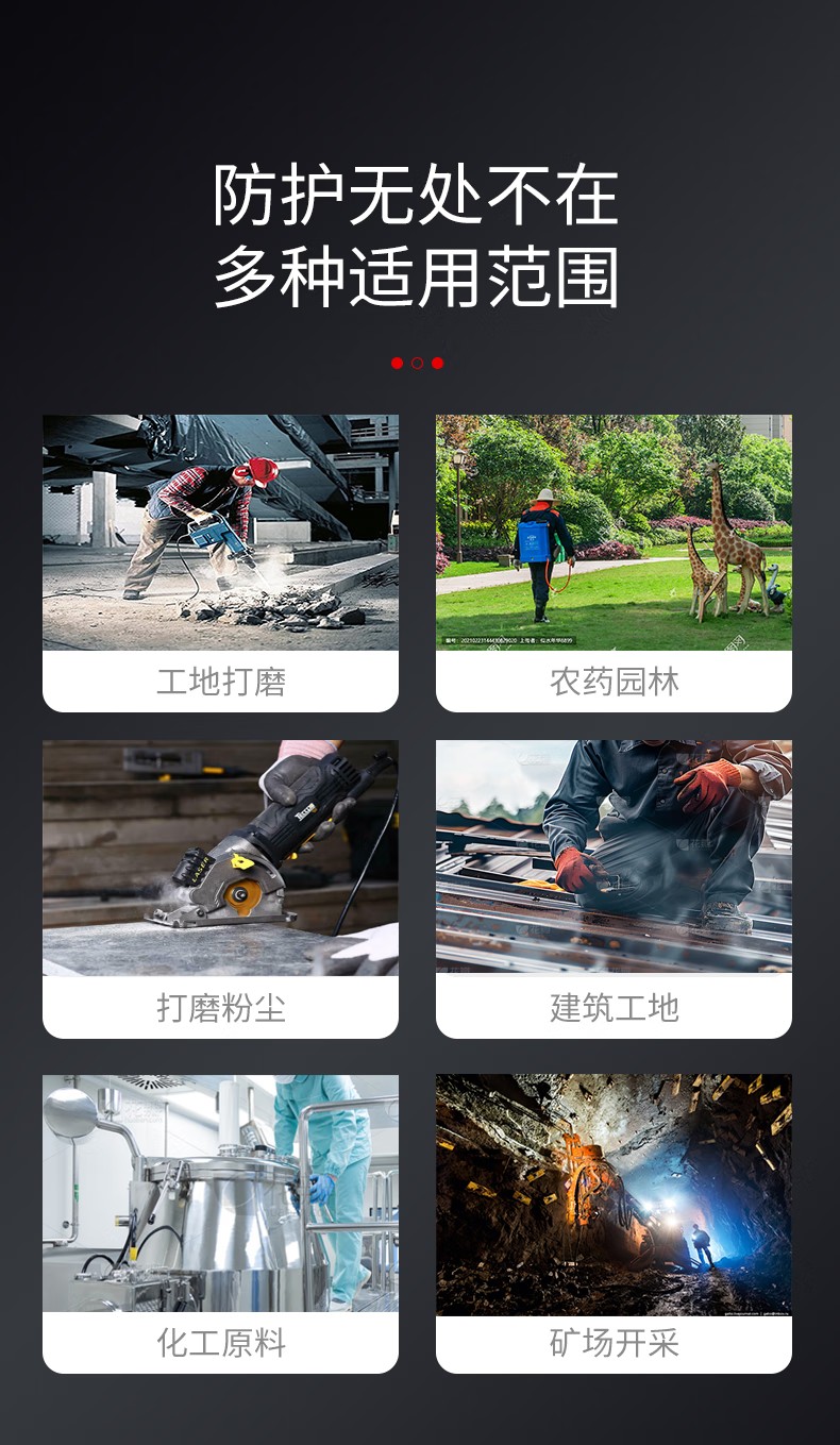 STANLEY史丹利ST2200硅膠半面罩防毒面具9