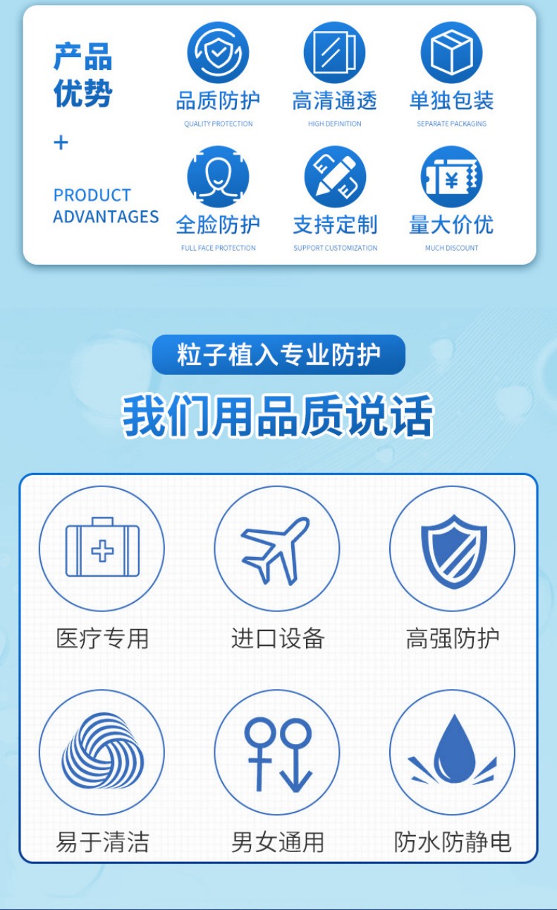 定和DH4073 X射線防護面罩2